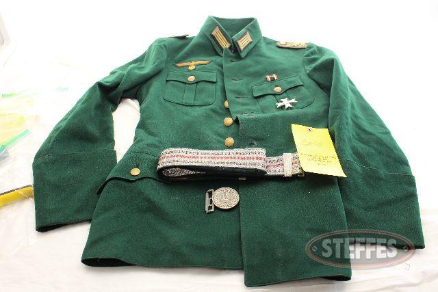 German Nazi Customs coat w-belt - buckle_1.jpg